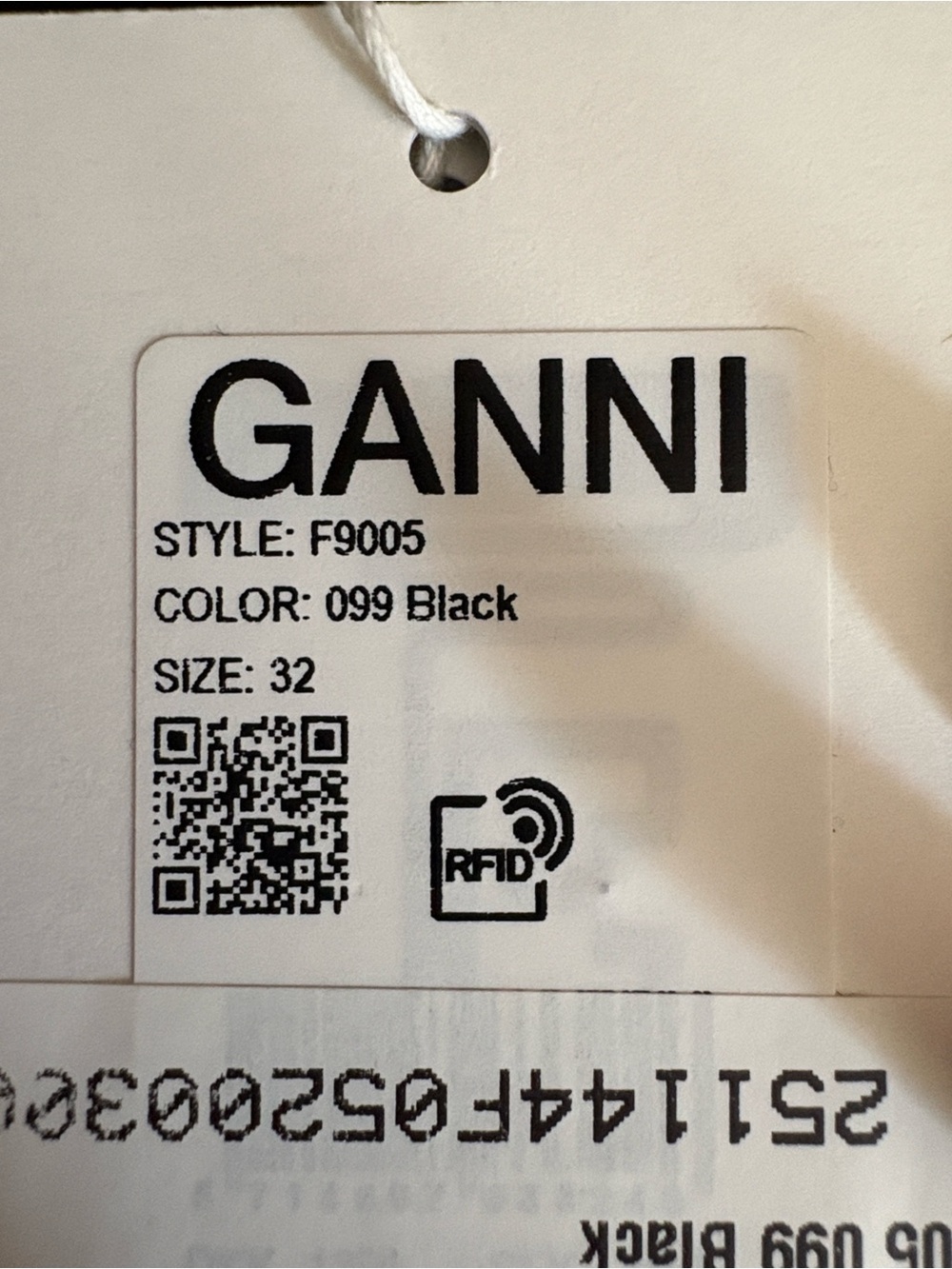 Ganni Black Puff-Sleeve Mini Dress - Picture 5 of 5